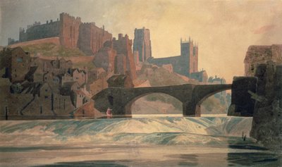 Durham Castle and Cathedral, c.1809-10 by John Sell Cotman